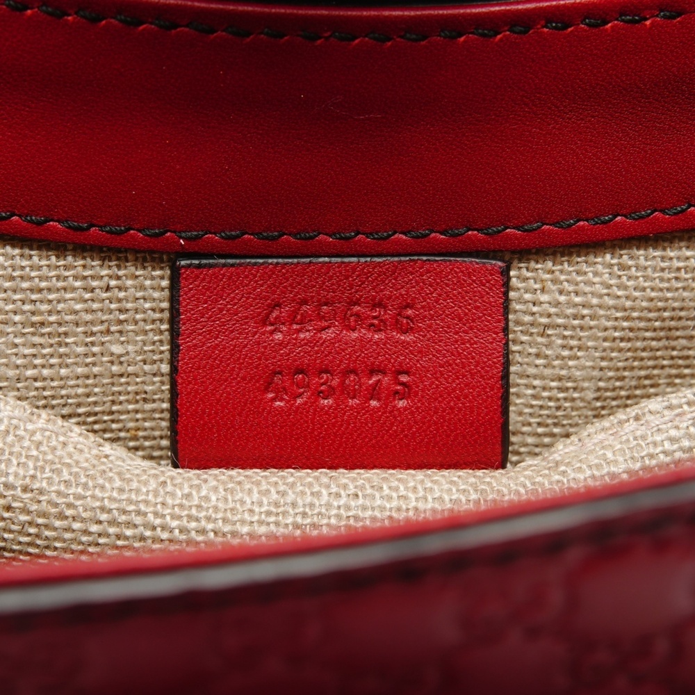 GUCCI Authentic Red Shoulder Bag - Picture 10 of 13
